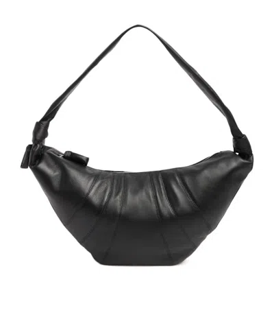 Lemaire Shoulder Bag With Single Handle In Black