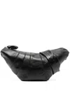 Lemaire Black Messenger Bags Men In Black