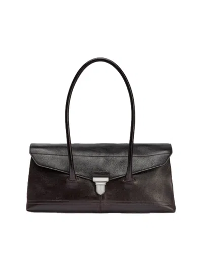 Lemaire Shoulder Gear Bag Espresso