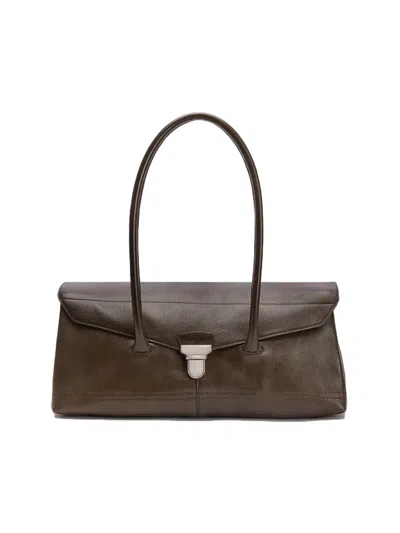 Lemaire Shoulder Gear Bag Khaki Brown
