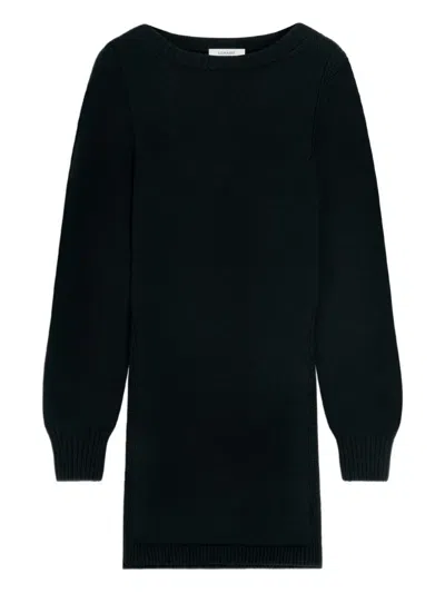 Lemaire Sweater With Slits In Black