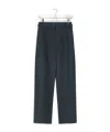 Lemaire Side-tabs Trousers In Gray