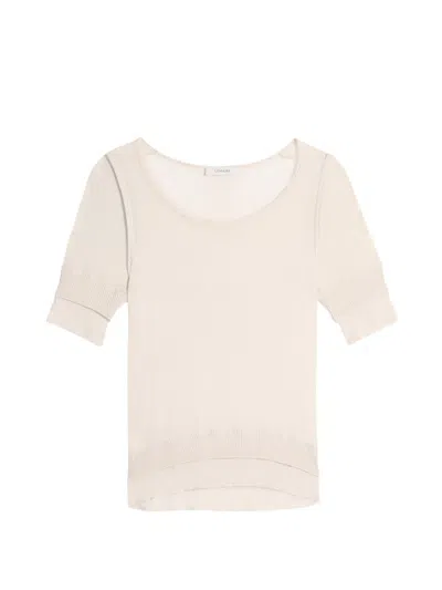 Lemaire Silk Blend Top In White