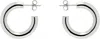 Lemaire Silver Classic Hoops S Earrings In Bk927 Silver
