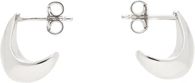 Lemaire Silver Micro Drop Earrings In Metallic