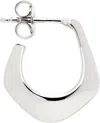 Lemaire Silver Mini Drop Single Earring In Bk927 Silver