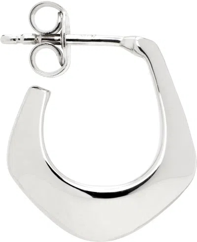 Lemaire Silver Mini Drop Single Earring In Metallic