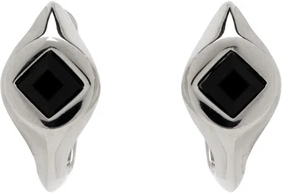 Lemaire Silver Troubadour Earrings In Metallic
