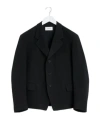 Lemaire Single-breasted Blazer In Black