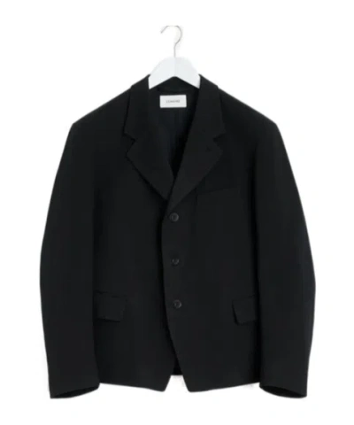 Lemaire Single-breasted Blazer In Black