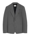 Lemaire Single-breasted Blazer In Black