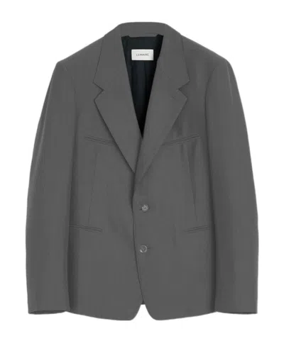 Lemaire Single-breasted Blazer In Black