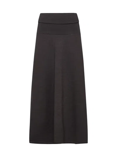 Lemaire Skirts In Dark Brown Melange