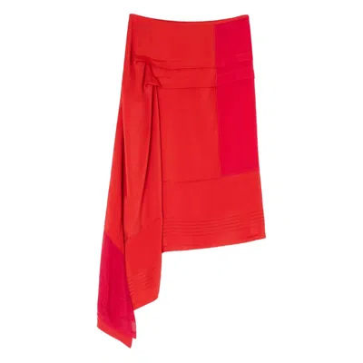 Lemaire Skirts Red