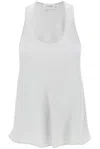 Lemaire Top Smanicato A Taglio Sbieco In Cloud Grey