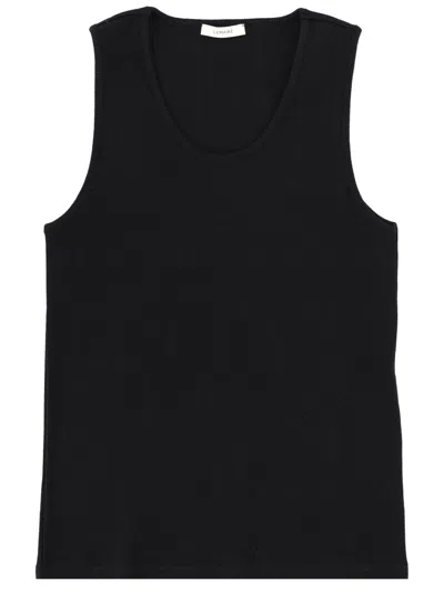 Lemaire Sleeveless T-shirt In Black