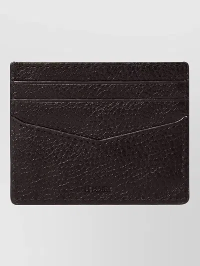 Lemaire Slim Texture Wallet Keyring And Keychain