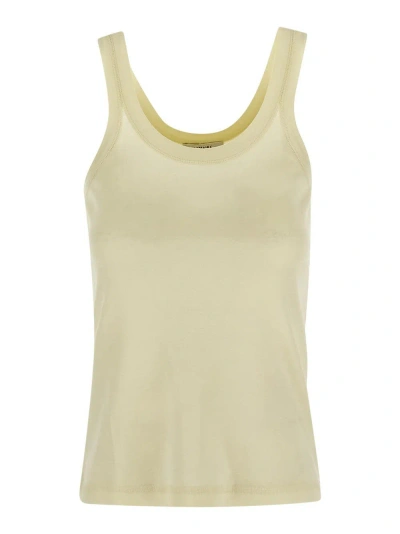Lemaire Slim Top In Yellow