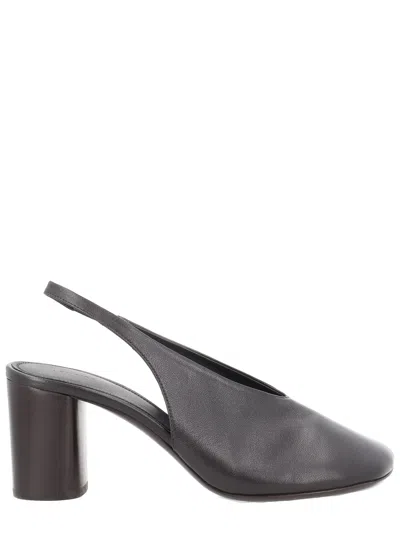 Lemaire Brown Slingback Heels