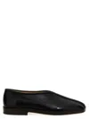 Lemaire Shiny Nappa Leather Slip-ons In Black