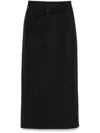 Lemaire Slited Midi Skirt