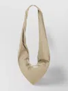Lemaire Slouchy Shoulder Bag Long Strap In Silver