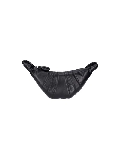 Lemaire Small Bag "croissant" In Black