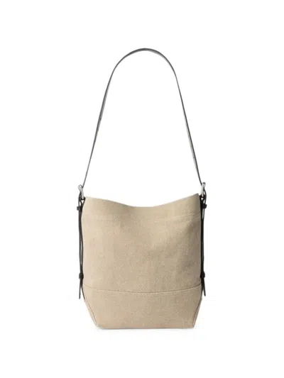 Lemaire Small Belted Tote Bag Woman Beige