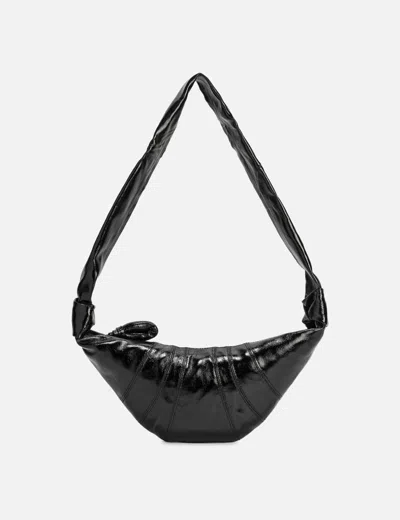 Lemaire Small Croissant Bag In Black