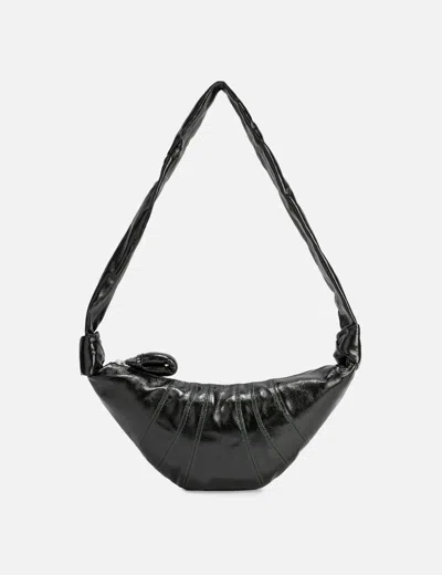 Lemaire Small Croissant Bag In Green