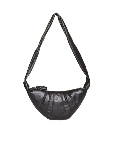Lemaire Small Croissant Bag In Brown