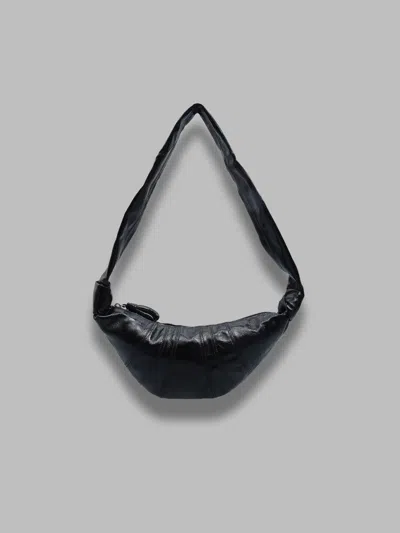 Lemaire Small Croissant Bag In Black