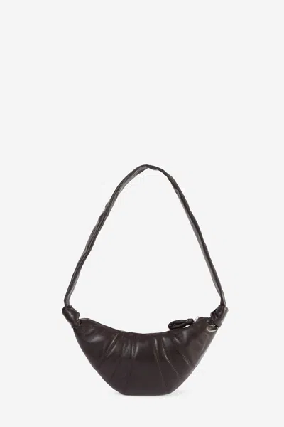 Lemaire Small Croissant Bag Bag In Brown