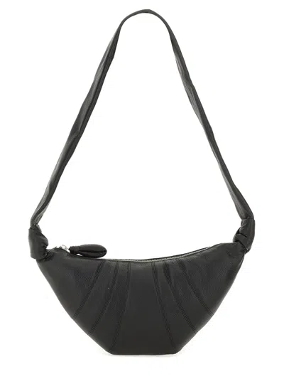 Lemaire Small "croissant" Bag In Black