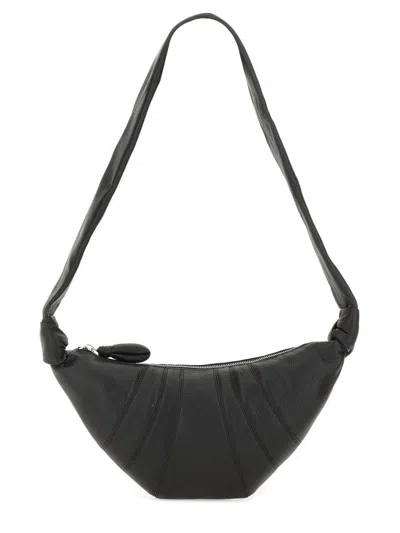 Lemaire Small "croissant" Bag In Black