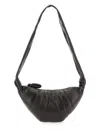 Lemaire Borsa Croissant Small In Black