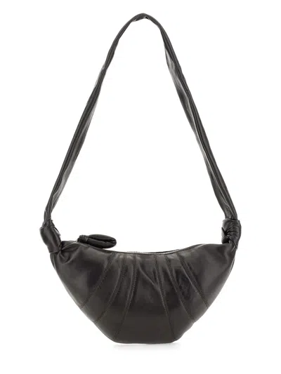 Lemaire Small "croissant" Bag In Brown