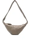 Lemaire Small Croissant Bag In Brown