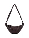 Lemaire Small Croissant Bag Dark Choc