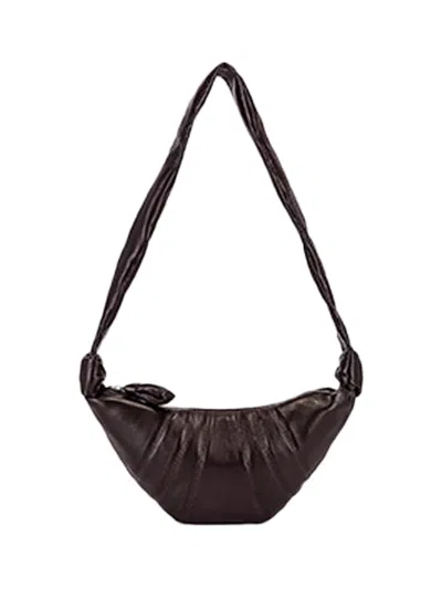 Lemaire Small Croissant Bag Dark Choc