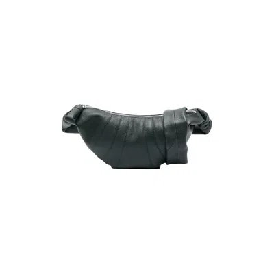 Pre-owned Lemaire Small Croissant Bag 'marecage' | Grey | Women's Size Onesize In Gray