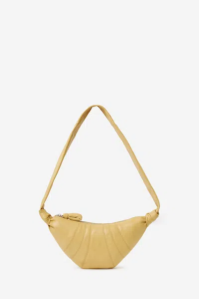 Lemaire Small Croissant Bag In Ocher