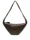 Lemaire Small Croissant Crossbody Bag In Brown
