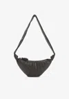 Lemaire Cross-body Bag With Adjustable Strap And Textured Finish