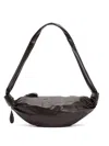 Lemaire Small Croissant Shoulder Bag In Brown