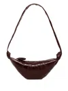 Lemaire Small Croissant Shoulder Bag In Brown