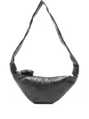 Lemaire Small Croissant Shoulder Bag In Gray