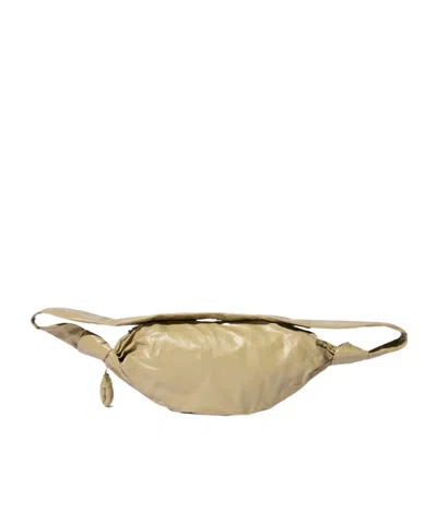 Lemaire Small Croissant Shoulder Bag In Nude