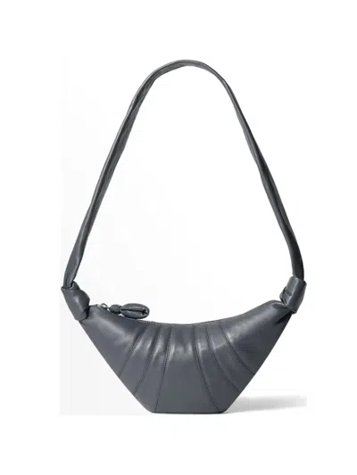 Lemaire Small Croissant Shoulder Bag In Pink