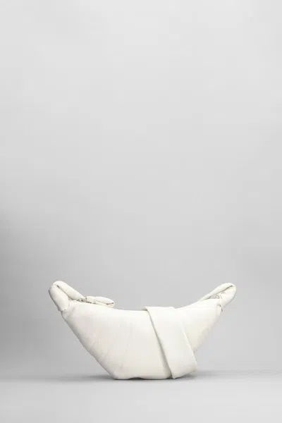 Lemaire Small Croissant Bag In White